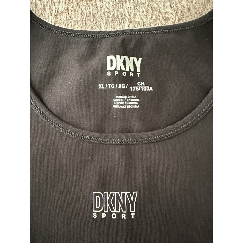 DKNY Women’s Colorblocked Cropped Tank Top XL New $50 - Picture 4 of 9